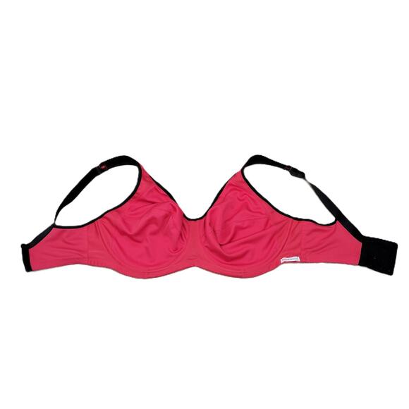 Freya Active Underwire Bra‎ Red with Black Size 36 FF - Picture 8 of 8